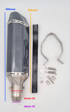Load image into Gallery viewer, Performance 390mm Muffler Exhaust for Motorbike (4T307-1)