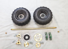 Load image into Gallery viewer, 1 Meters Axle Assembly Sprocket Disc Project (4T316) + 145/70-6 Wheel (4T087)