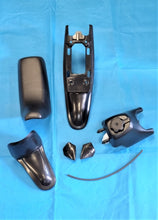 Load image into Gallery viewer, Yamaha PW50 PY50 Plastic Fairing Kits with Seat & Fuel tank (4T352) Black/ Red