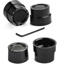 Load image into Gallery viewer, Aluminum Rough Craft Carving Front & Rear Axle Nut Covers Caps (4T354)