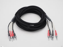 Load image into Gallery viewer, Pair of 1.5m Handmade Belden 1309A Cable 12 AWG Speaker Cable (CB-67)