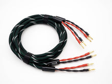 Load image into Gallery viewer, Aucharm Pair 2.5m HiFi 4N Copper Speaker Cable With Aucharm Banana Plug (CB-80)