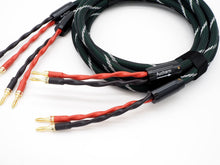 Load image into Gallery viewer, Aucharm Pair 2.5m HiFi 4N Copper Speaker Cable With Aucharm Banana Plug (CB-80)