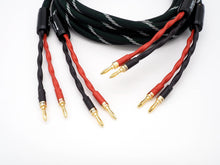 Load image into Gallery viewer, Aucharm Pair 2.5m HiFi 4N Copper Speaker Cable With Aucharm Banana Plug (CB-80)