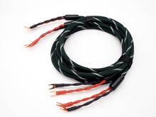 Load image into Gallery viewer, Aucharm Pair 2.5m HiFi 4N Copper Speaker Cable With Aucharm Spade Plug (CB-81)