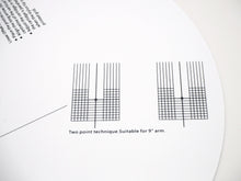 Load image into Gallery viewer, 12" elvon LP Vinyl gauge Turntable disc distance/ Anti-skating (EP009)