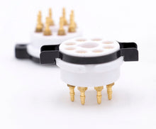 Load image into Gallery viewer, EIZZ 8pin Octal Ceramic Vacuum tube socket KT88 EL34 (EP019)