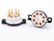 Load image into Gallery viewer, EIZZ 8pin Octal Ceramic Vacuum tube socket KT88 EL34 (EP019)