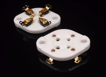 Load image into Gallery viewer, Gold Plated 4pin Tube socket For 300B 2A3 45 5U4G 274A 572B 811 (EP023)
