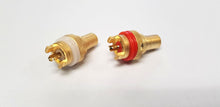 Load image into Gallery viewer, Pair of Aucharm Brass Female RCA Connector Terminal High end Gold Plated (EP036)