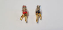 Load image into Gallery viewer, Pair of 43mm Speaker Binding Post Copper Gold Plate (EP038)