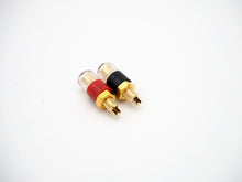 Load image into Gallery viewer, Pair of 30mm Speaker Binding Post Copper Gold Plate (EP078)