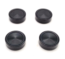 Load image into Gallery viewer, 44x17mm Aluminum HIFI AMP Speaker Isolation Stand Feet Pad 4PCS Silver (EP013)