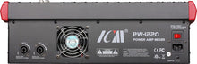 Load image into Gallery viewer, ICM PW-1220 12 Channel 800W Powered Mixer (MX07)