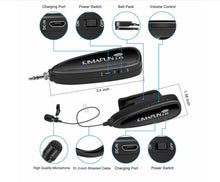 Load image into Gallery viewer, Kimafun KM-G130-1 2.4GHz Wireless Lavalier/Lapel Microphone (P-01)