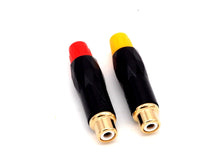Load image into Gallery viewer, Pair of High Quality Gold Plated Female RCA Connector RCA085G (PC-24)