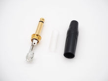 Load image into Gallery viewer, Gold Plated Metal 6.35mm/1/4'' Mono Jack Plug QT200G (PC-43)