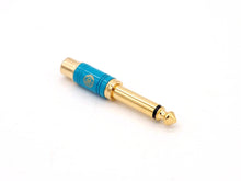 Load image into Gallery viewer, 6.35mm 1/4" Male Mono Plug To RCA Female Jack Audio Adapter ADT175G (PC-50)