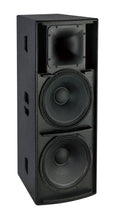 Load image into Gallery viewer, Pair of CVR Q-215BP Dual 15 inch Class D 3600W Powered Speaker (SP71)