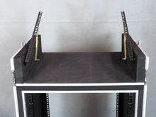 Load image into Gallery viewer, DJ 20u Slant Pro Amplifier Mixer Rack Flight Case With 2 DJ Table Legs (RC-06)