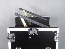 Load image into Gallery viewer, DJ 20u Slant Pro Amplifier Mixer Rack Flight Case With 2 DJ Table Legs (RC-06)