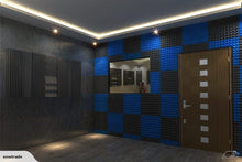 Load image into Gallery viewer, 12 Pack Acoustic Pyramid Studio Foam 5cm x 50cm x 50cm