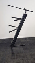 Load image into Gallery viewer, Ultra Aluminum Column Double Keyboard Stand KS015WB (ST19)