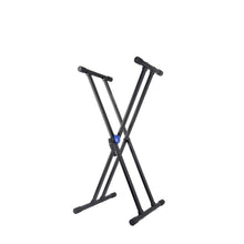 Load image into Gallery viewer, Keyboard Piano Stand Double X Metal Height width Adjustable KS006D (ST45)
