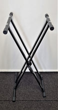 Load image into Gallery viewer, Keyboard Piano Stand Double X Metal Height width Adjustable KS006D (ST45)