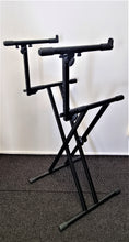 Load image into Gallery viewer, 2-tier Detachable Metal Keyboard Stand KS006DTH (ST46)