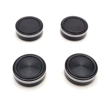 Load image into Gallery viewer, 44x17mm Aluminum HIFI AMP Speaker Isolation Stand Feet Pad 4PCS Black (EP013-2)