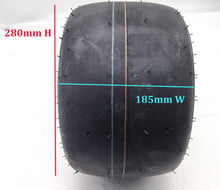 Load image into Gallery viewer, 1 Meter Axle Assembly Project (4T316) + 11x7.10-5 wheel SLICK tyre (4T361S)
