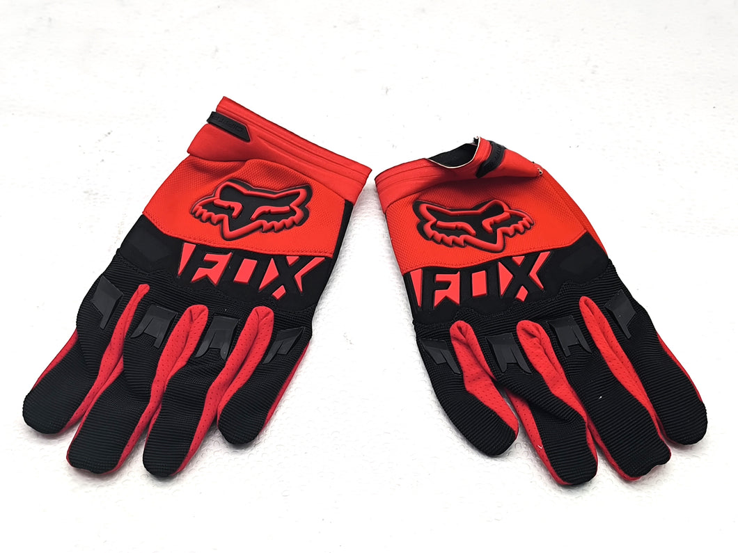 ATV Quad Pit Dirt Bike Motorcyclye Gloves (GG001) Red - Size M/L/XL