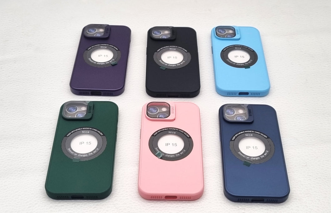 Iphone 15 Protection Case (IP004) **Multi-Colour options**