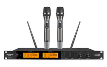 Load image into Gallery viewer, FULINDA KP-620 UHF Dual Channel Wireless Microphone (MC27)
