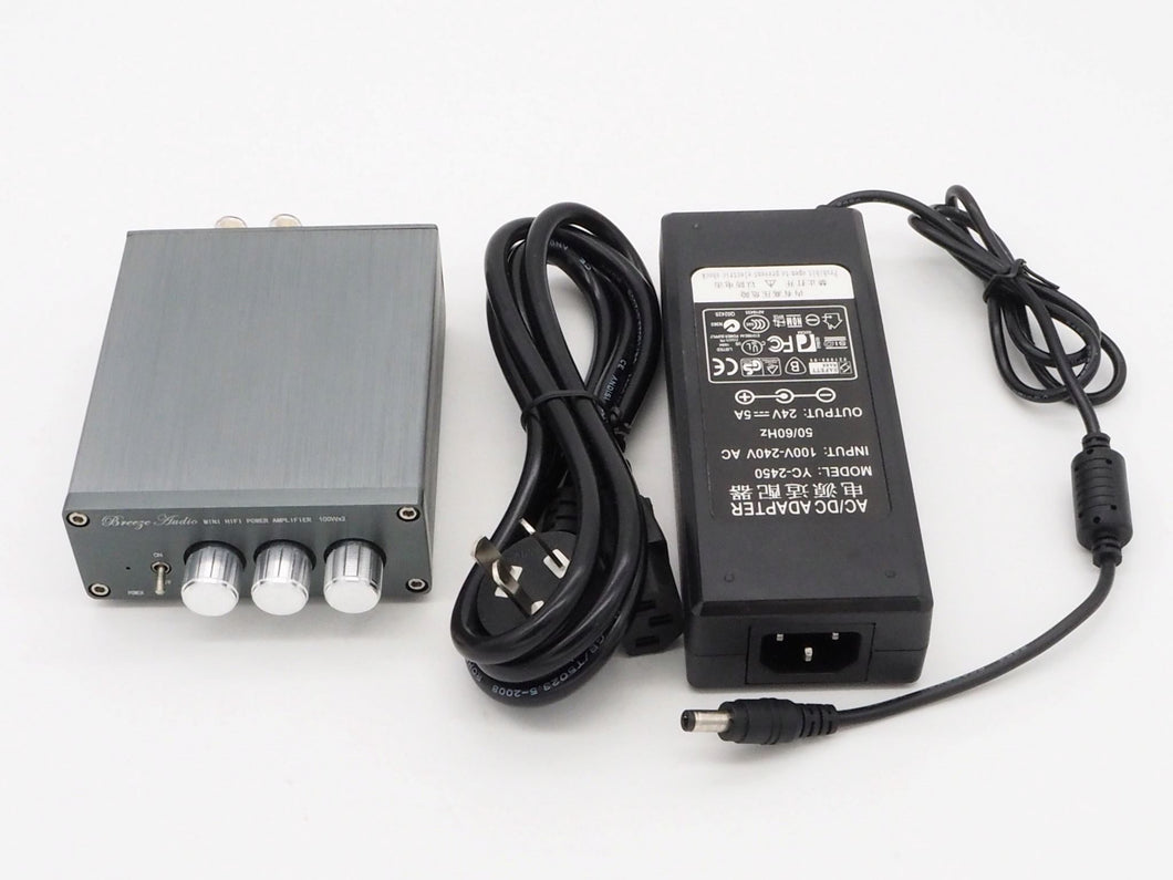 Mini Digital Power Amplifier TPA3116 HiFi Stereo 2.0 Channel Audio Amp 100W+100W (PW16)