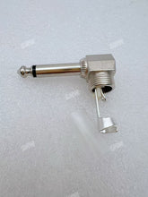 Load image into Gallery viewer, Metal Right Angle 6.35mm/1/4'' Mono Jack Plug (QT045)
