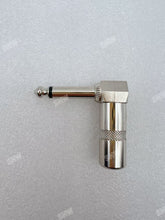Load image into Gallery viewer, Metal Right Angle 6.35mm/1/4'' Mono Jack Plug (QT045)
