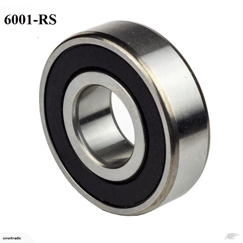 6001-RS Two Side Rubber Seals Bearing Ball Bearings (2T120)