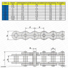 Load image into Gallery viewer, 49cc Mini Dirt Bike Chain T8F 128 Links (2T031)
