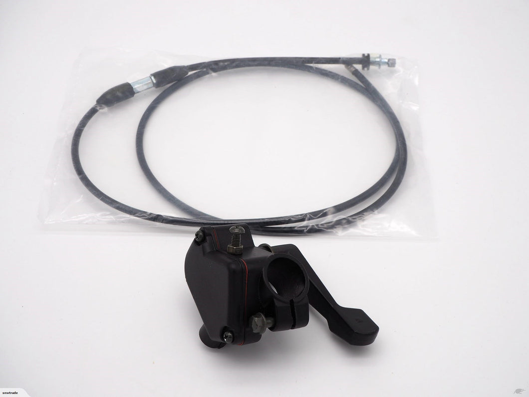 Alloy Thumb Throttle Accelerator (2T054)+ Thumb throttle cable 790mm (2T046)