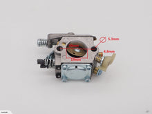 Load image into Gallery viewer, Chainsaw Carburetor For HUSQVARNA 51 55 WALBRO CHAINSAW # 503 28 15 04 (2T107)
