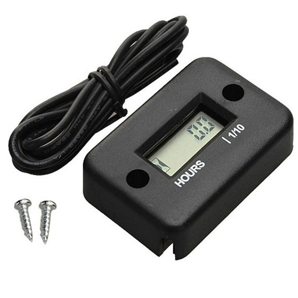 Inductive Waterproof Hour Meter for Marine ATV Motorcycle Dirt Ski (4T036)