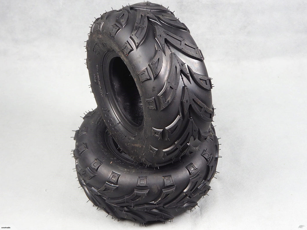 2 x ATV Quad Bike Tubeless Tyre 145/70-6 (4T089)