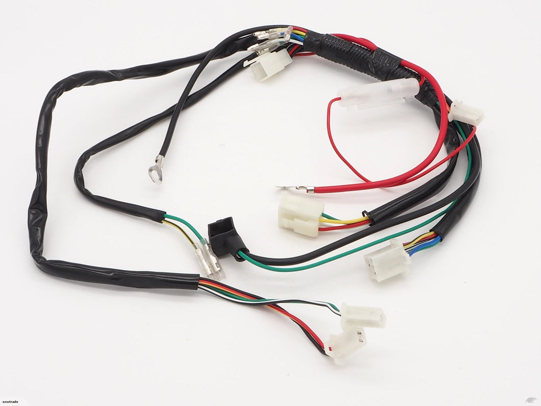 Wiring Harness Loom for 49cc 110cc 125cc PIT Quad Dirt Bike (4T206)