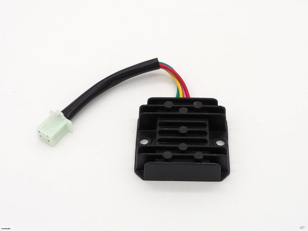 12V Voltage Regulator Rectifier 4 Wire 4 Pins Fit 125cc 150cc ATV Quad (4T207)