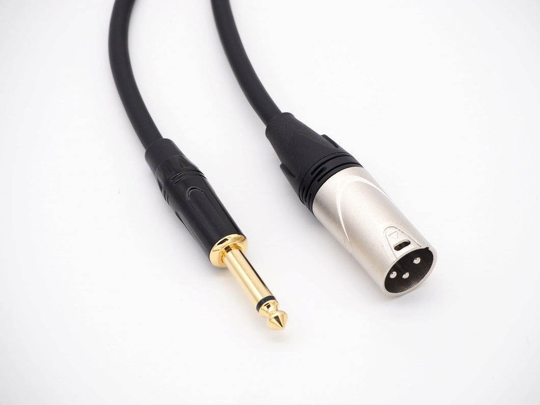 1.0m Male XLR to 1/4