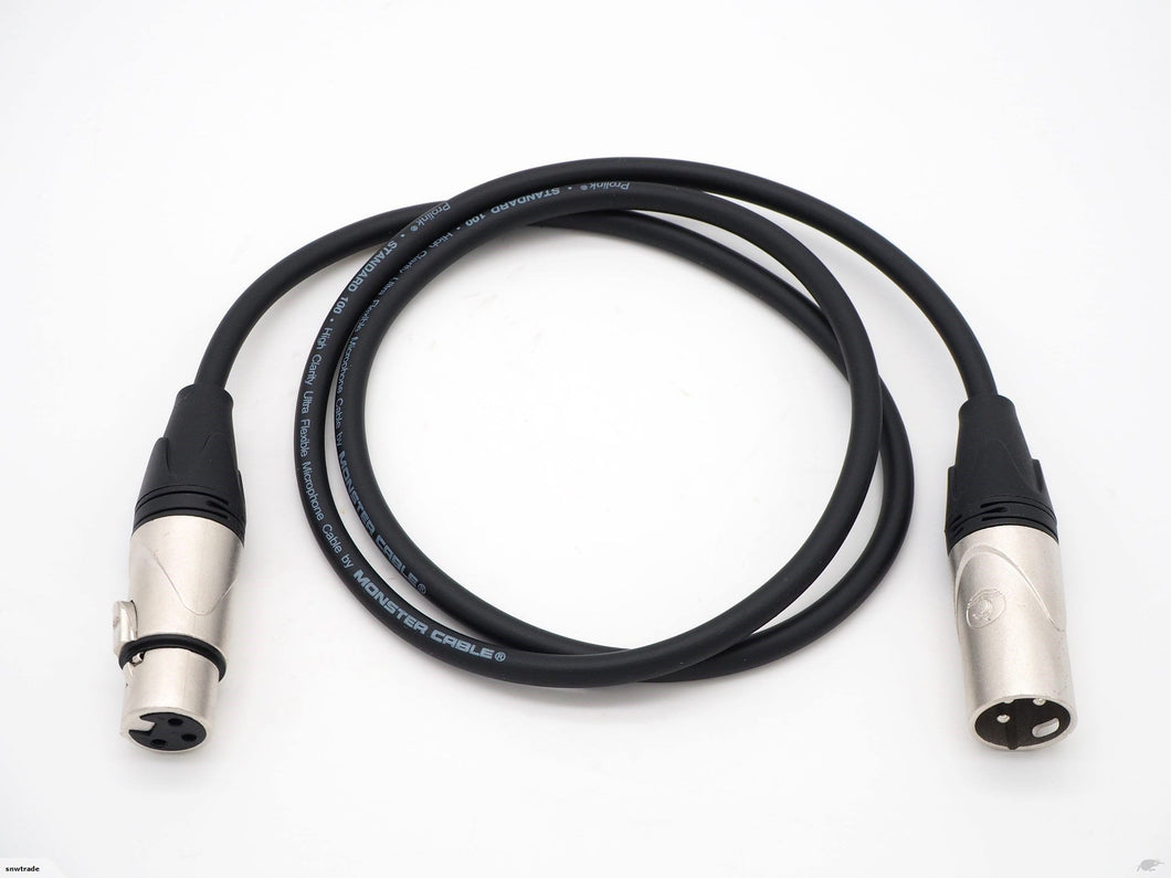 Handmade 2.0m Monster Standard 100 XLR balanced Audio Cable (CB-50)