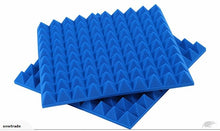 Load image into Gallery viewer, 12 Pack Acoustic Pyramid Studio Foam 5cm x 50cm x 50cm
