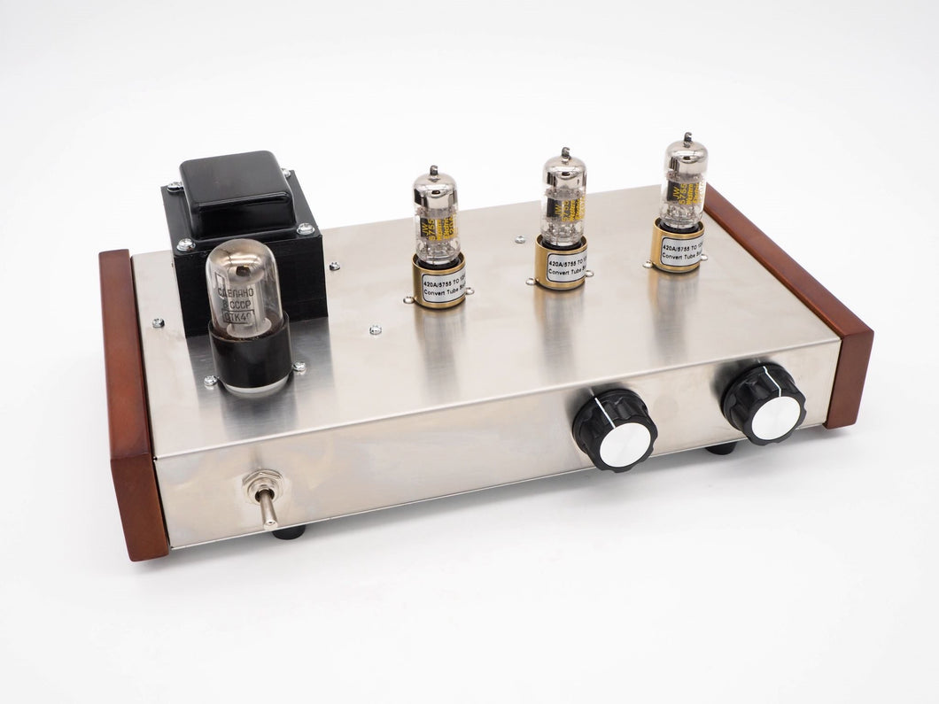 Hifi M7 Tube Pre-amplifier 6X5 +12AX7 preamplifier base on Marantz 7 circuit